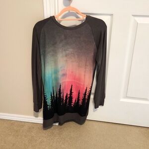 Aurora Borealis Long Sleeve Shirt